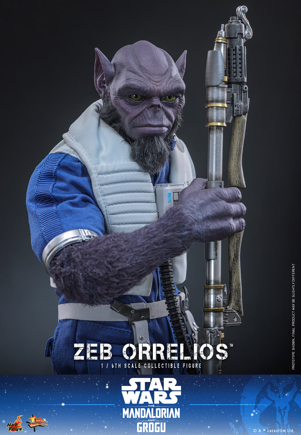 Hot Toys 1/6 Zeb Orrelios "Star Wars: The Mandalorian and Grugu" | Hot Toys 1/6 Scale
