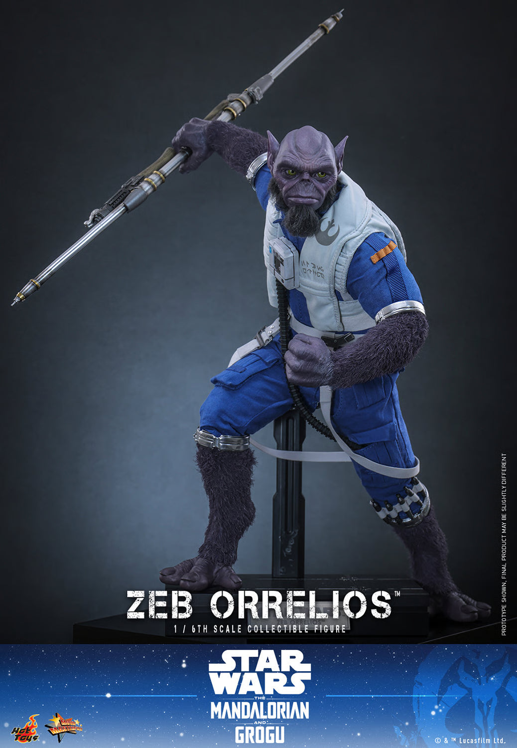 Hot Toys 1/6 Zeb Orrelios "Star Wars: The Mandalorian and Grugu" | Hot Toys 1/6 Scale