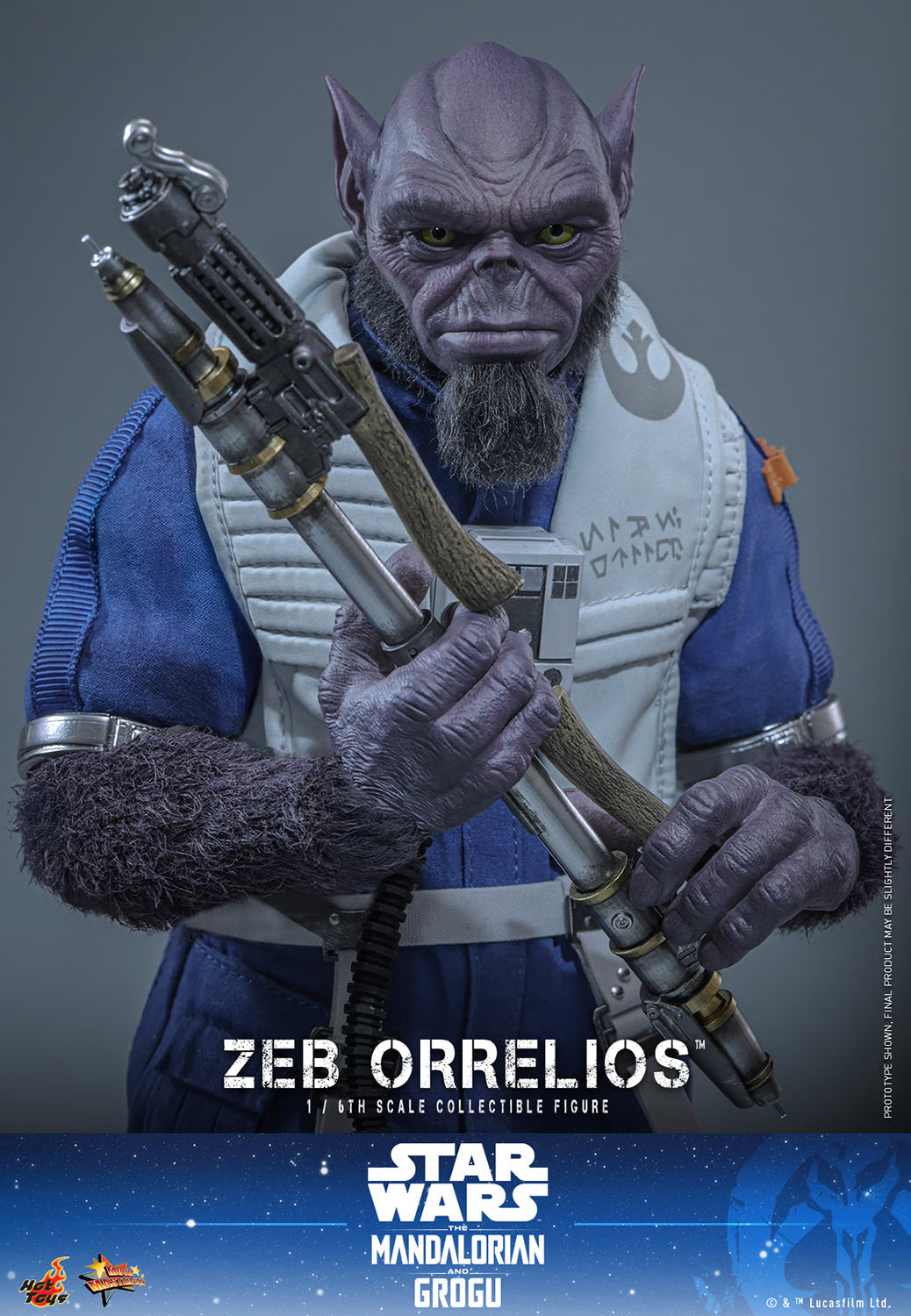 Hot Toys 1/6 Zeb Orrelios "Star Wars: The Mandalorian and Grugu" | Hot Toys 1/6 Scale