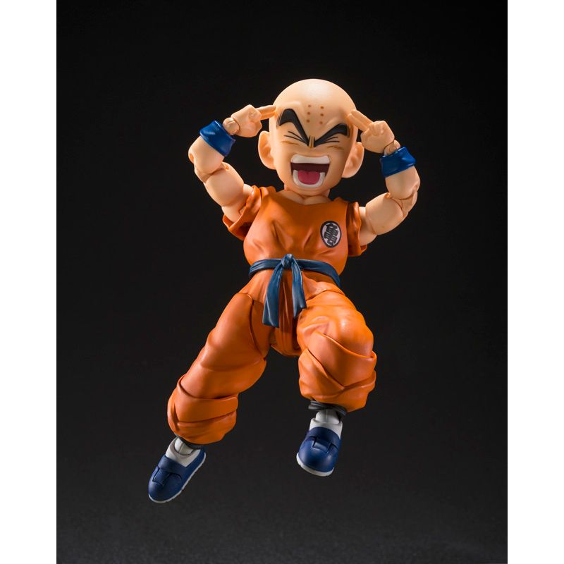 S.H.Figuarts Krillin Son Goku's Old Friend "Dragon Ball Z" | Bandai Tamashii Nations