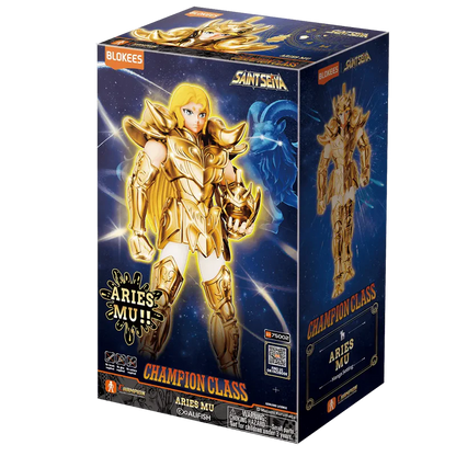 Saint Seiya Blokees Aries Mu Champion Class "Saint Seiya" | Blokees Model Kit