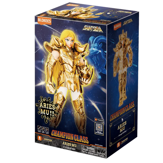Saint Seiya Blokees Aries Mu Champion Class "Saint Seiya" | Blokees Model Kit