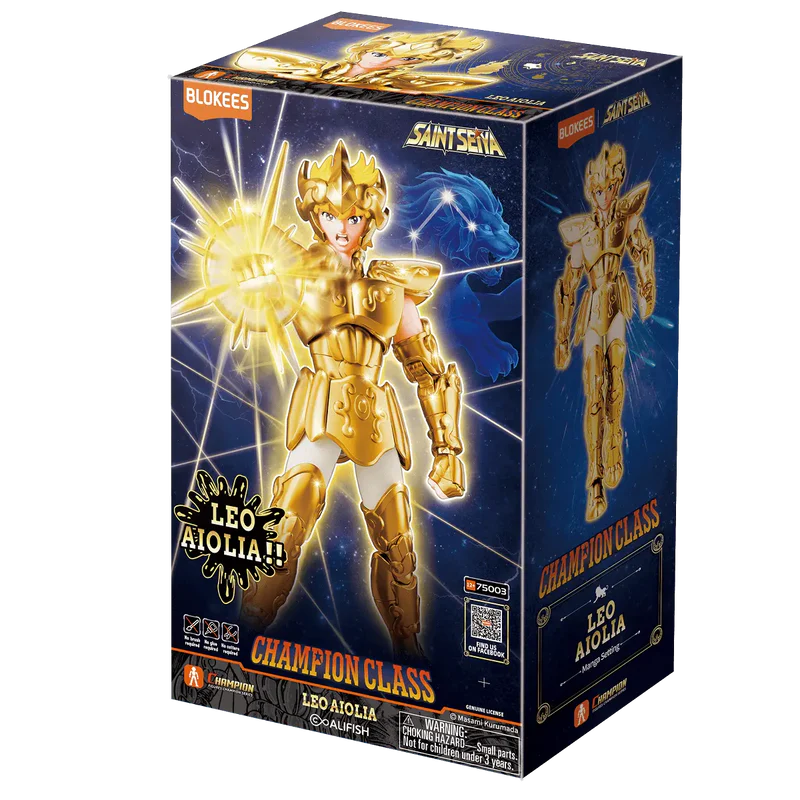 Saint Seiya Blokees Leo Aiolia Champion Class "Saint Seiya" | Blokees Model Kit