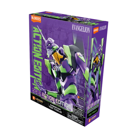 EVA-01 Test Type 01 Action Edition "Evangelion" - Blokees Model Kit