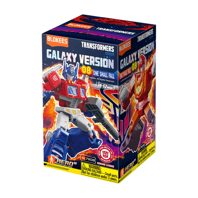 Transformers Blokees Galaxy Version 08 "One Shall Fall" Set of 9 | Blokees Model Kits
