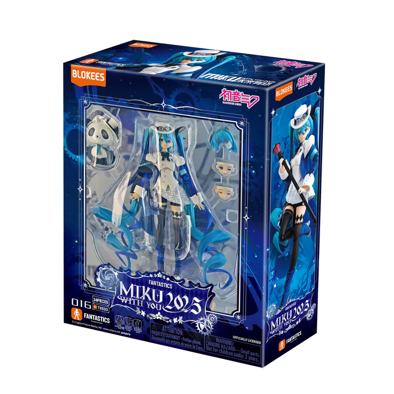 Blokees Fantastics Series MIKU WITH YOU 2025 "Hatsune Miku" | Blokees Hatsune Miku