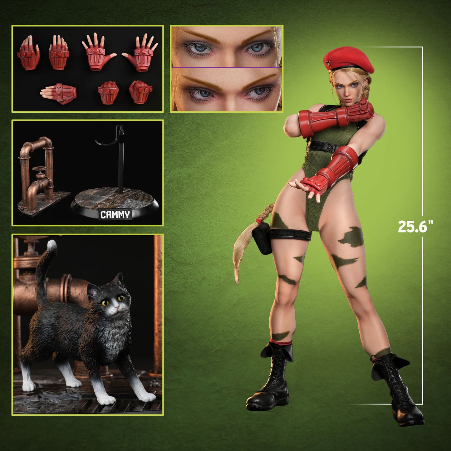 Infinity Studio Cammy 1:3 Scale "Street Fighter 6" Action Figure | Infinity Studio