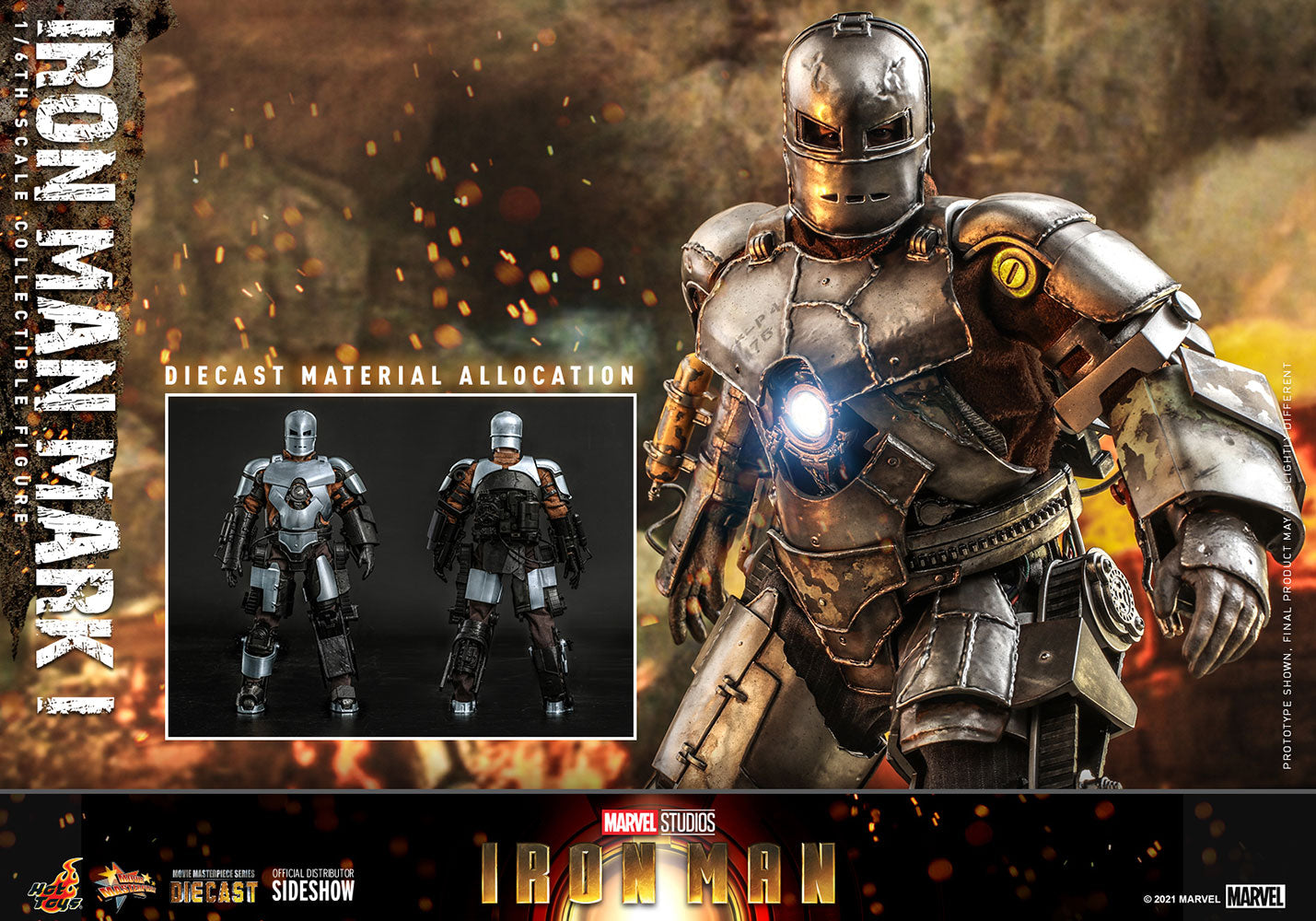 Hot Toys Iron Man Mark I "Iron Man" | Hot Toys 1/6 Scale