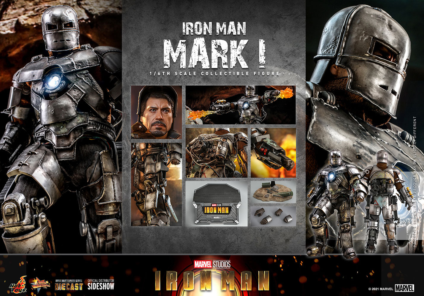 Hot Toys Iron Man Mark I "Iron Man" | Hot Toys 1/6 Scale
