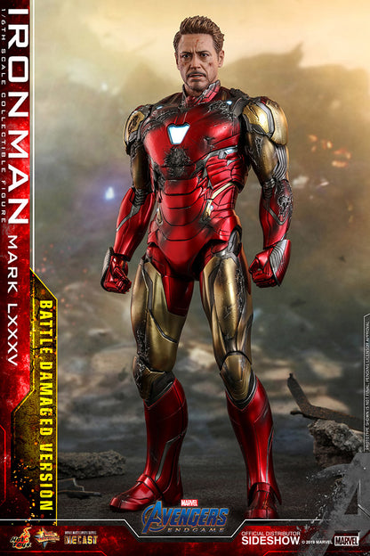 Hot Toys Iron Man Mark LXXXV (Battle Damaged Version) "Avengers: End Game" | Hot Toys 1/6 Scale