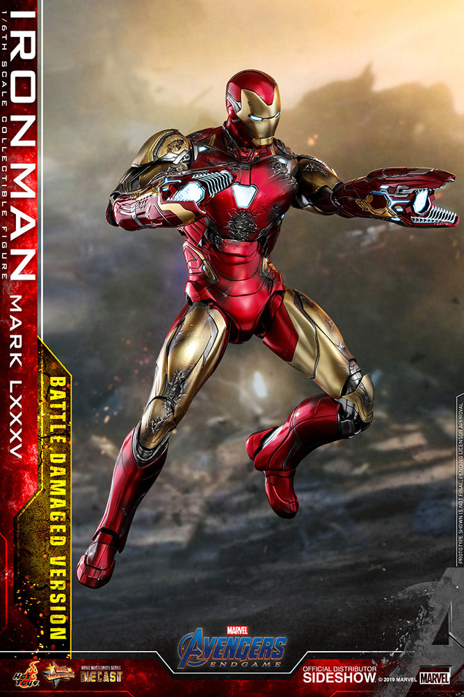 Hot Toys Iron Man Mark LXXXV (Battle Damaged Version) "Avengers: End Game" | Hot Toys 1/6 Scale