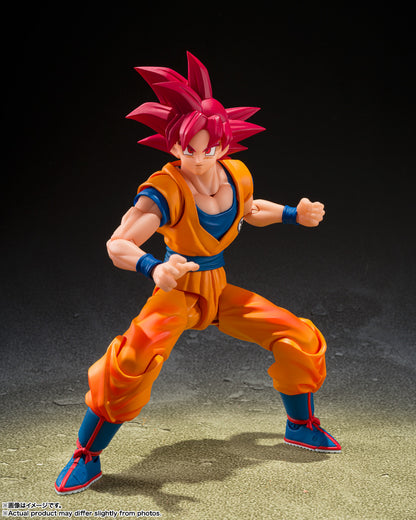 Super Saiyan God Son Goku God Aura "Dragon Ball Super" | Bandai Tamashii Nations