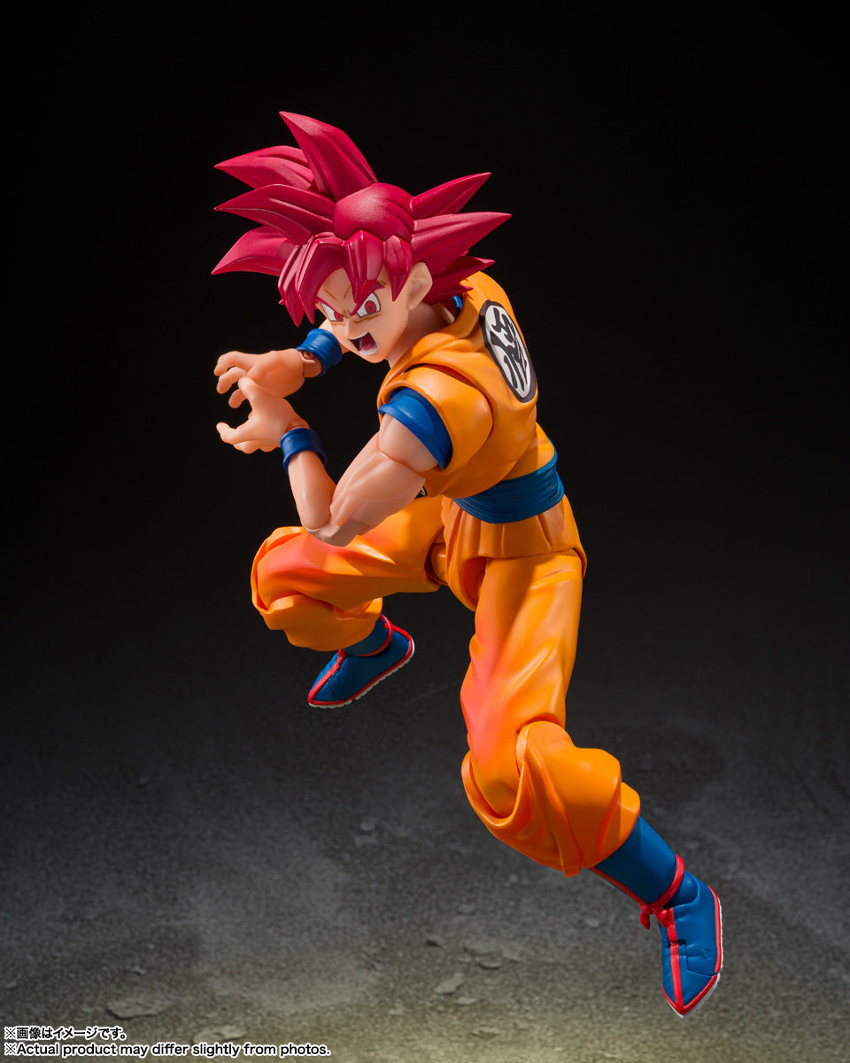 Super Saiyan God Son Goku God Aura "Dragon Ball Super" | Bandai Tamashii Nations