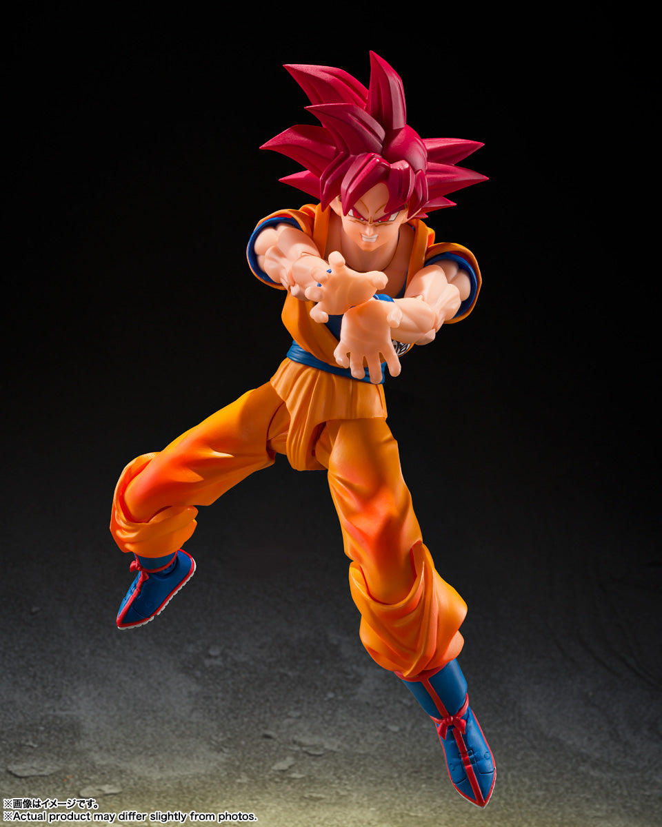 Super Saiyan God Son Goku God Aura "Dragon Ball Super" | Bandai Tamashii Nations