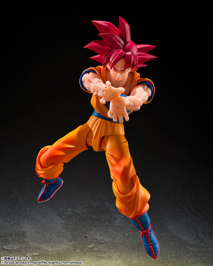 Super Saiyan God Son Goku God Aura "Dragon Ball Super" | Bandai Tamashii Nations