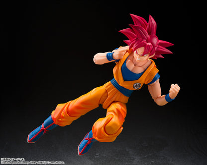 Super Saiyan God Son Goku God Aura "Dragon Ball Super" | Bandai Tamashii Nations