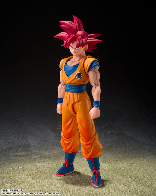 Super Saiyan God Son Goku God Aura "Dragon Ball Super" | Bandai Tamashii Nations