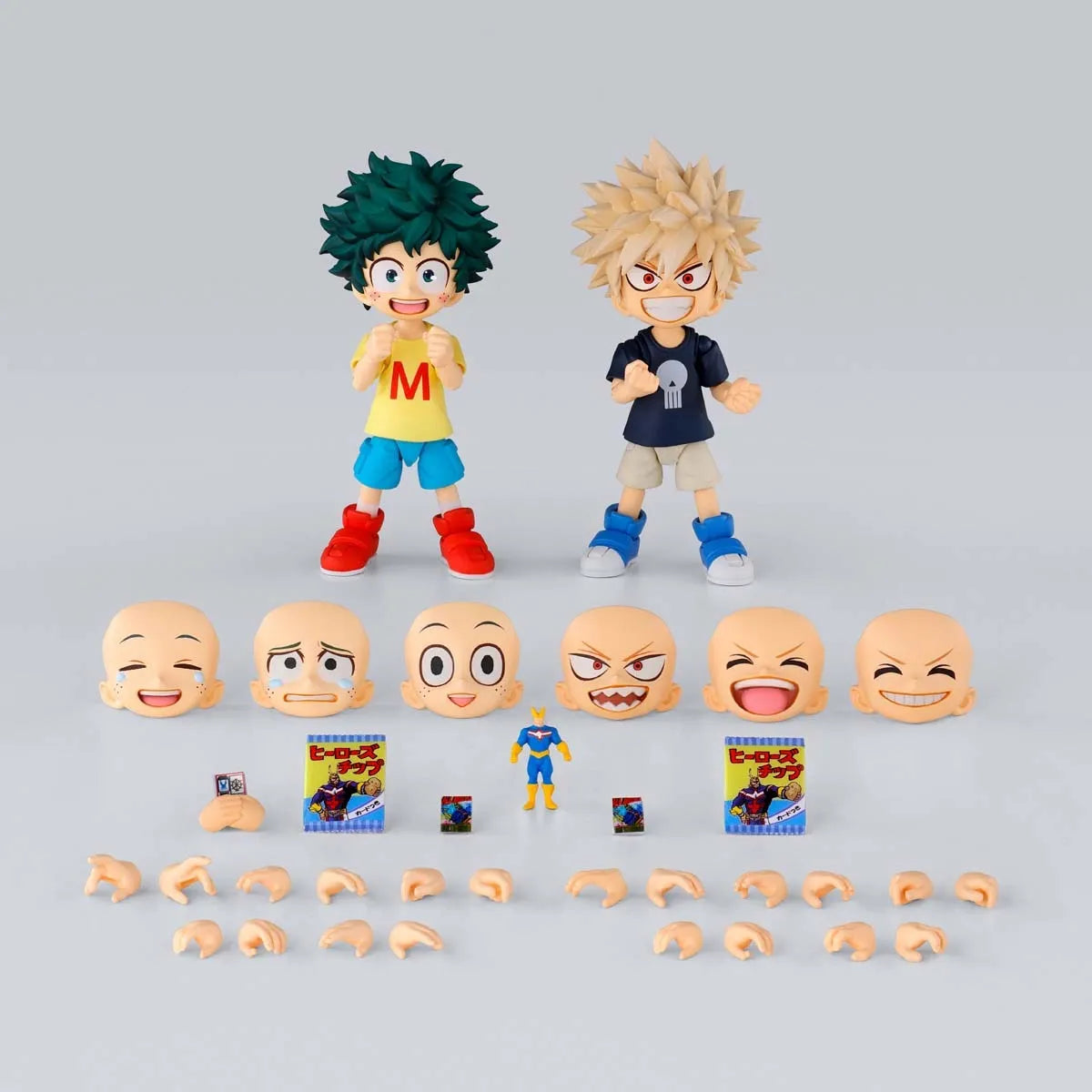 S.H.Figuarts Izuku Midoriya & Katsuki Bakugo (Childhood Set) "My Hero Academia" | Bandai Tamashii Nations