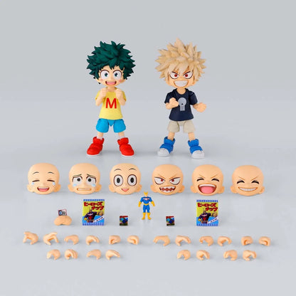 S.H.Figuarts Izuku Midoriya & Katsuki Bakugo (Childhood Set) "My Hero Academia" | Bandai Tamashii Nations