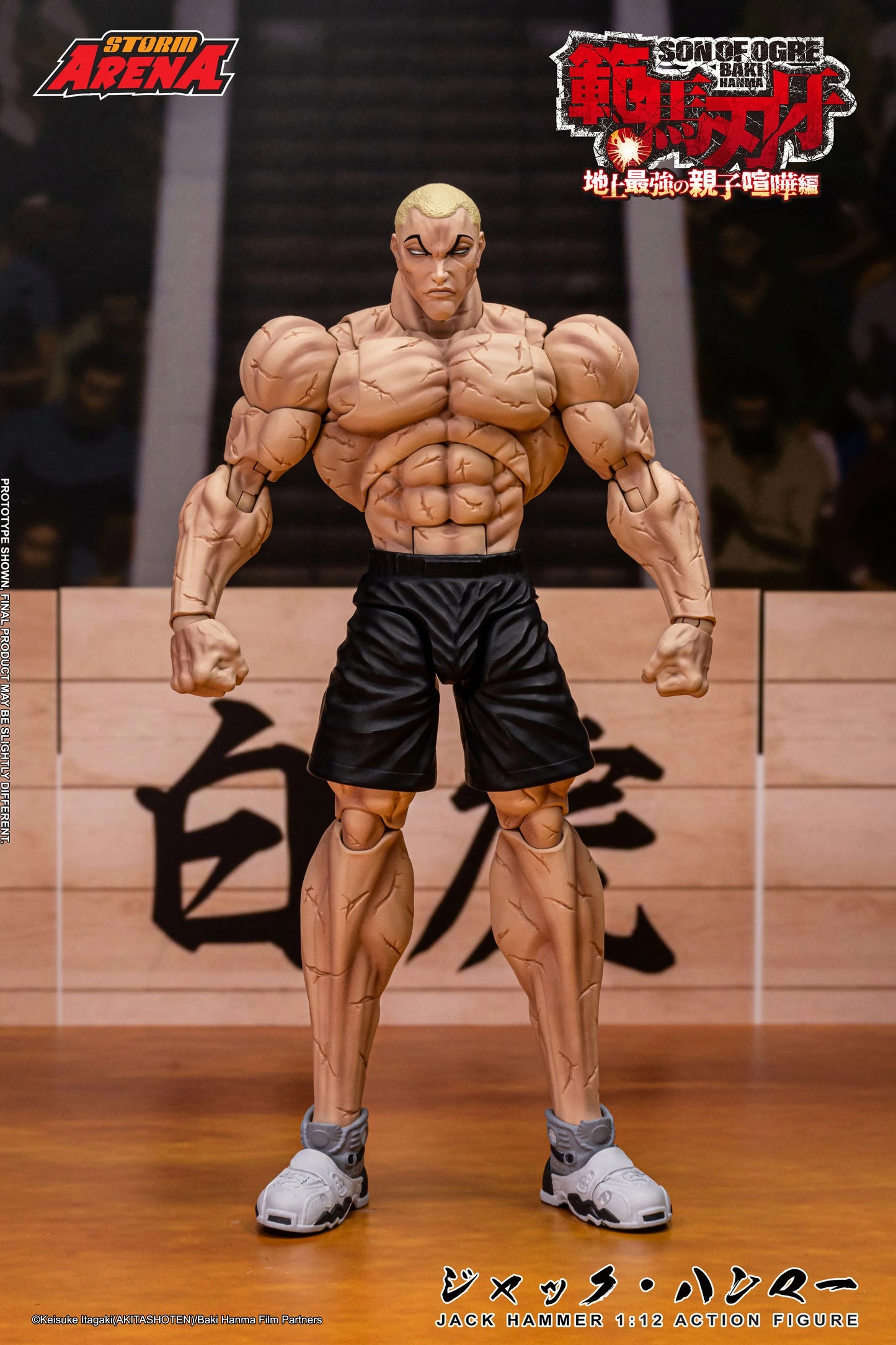 Storm Arena Jack Hammer "Baki Hanma: Son of Ogre" | Storm Collectibles 1/12 Scale Action Figure