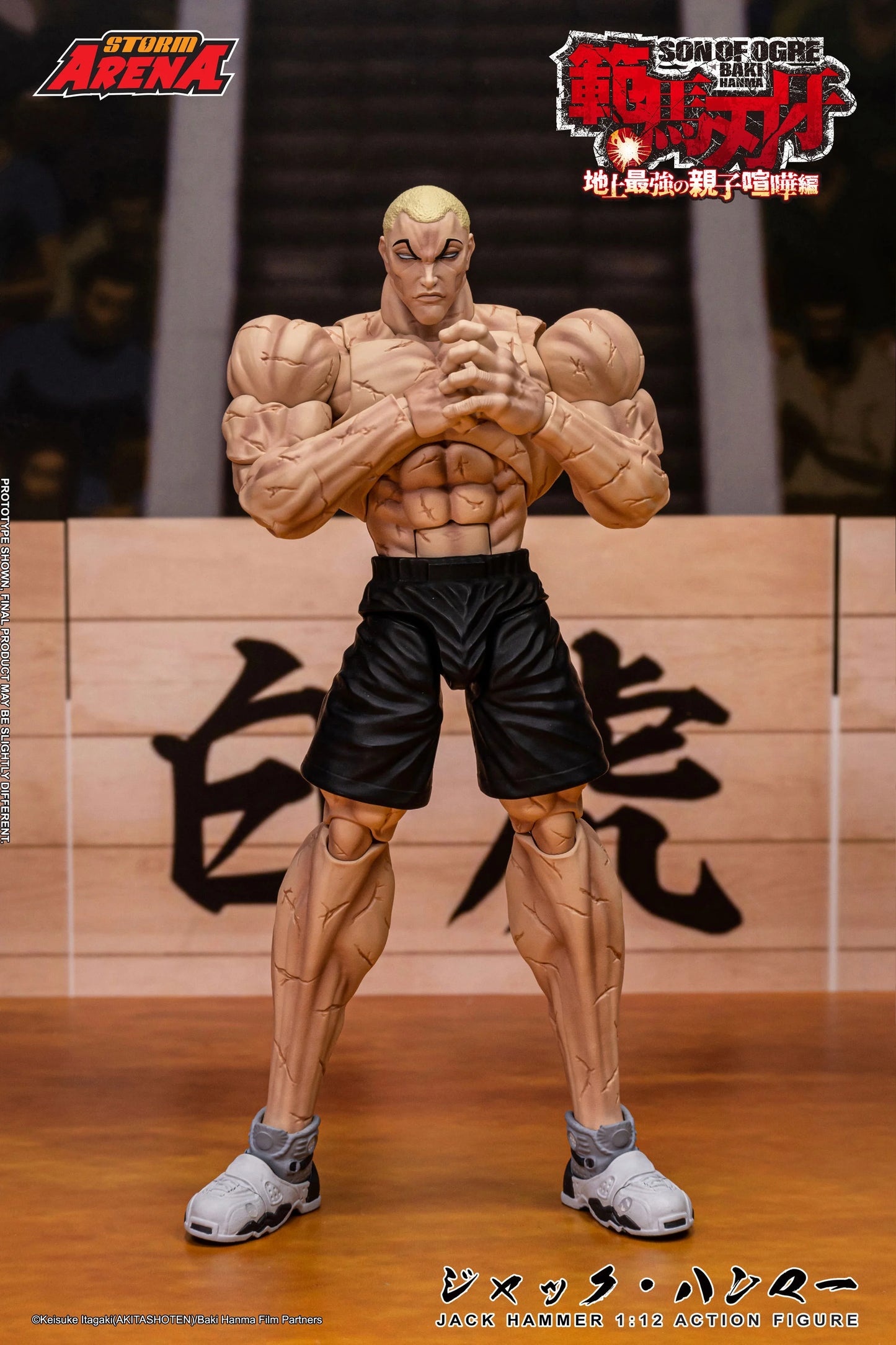 Storm Arena Jack Hammer "Baki Hanma: Son of Ogre" | Storm Collectibles 1/12 Scale Action Figure