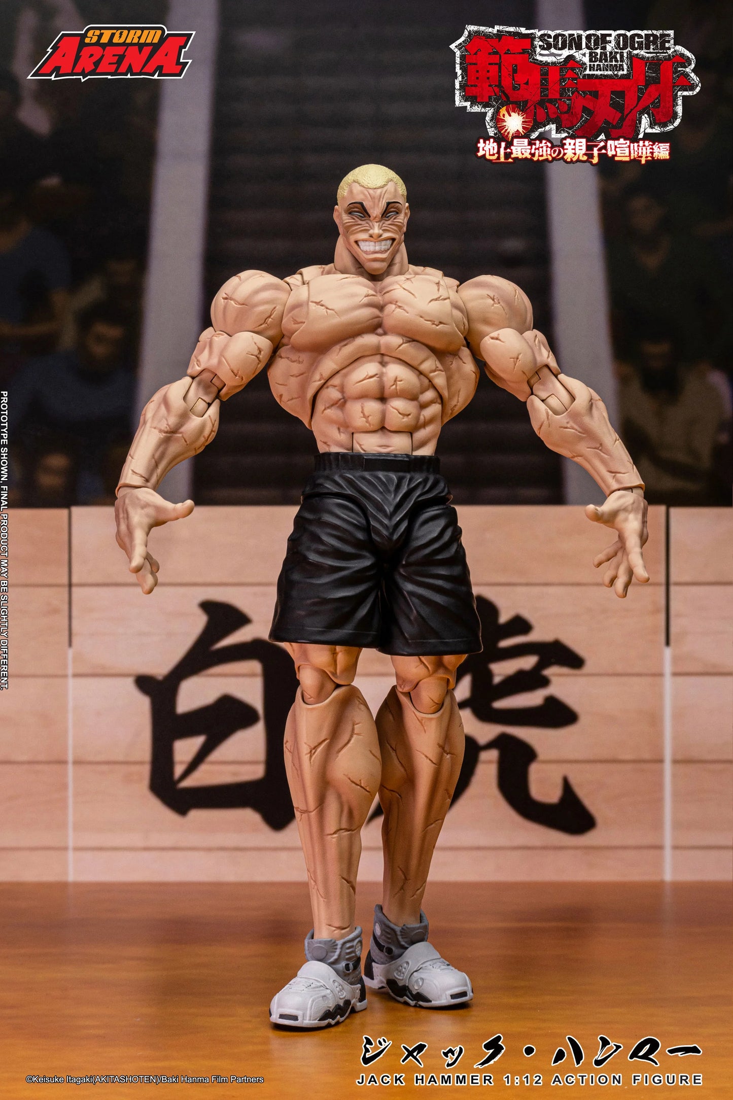 Storm Arena Jack Hammer "Baki Hanma: Son of Ogre" | Storm Collectibles 1/12 Scale Action Figure