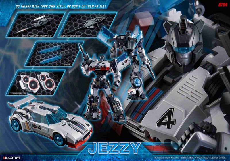 Transformers BT-07 Jezzy (MP IDW Jazz) by BingoToys – Kicks Generation Toys