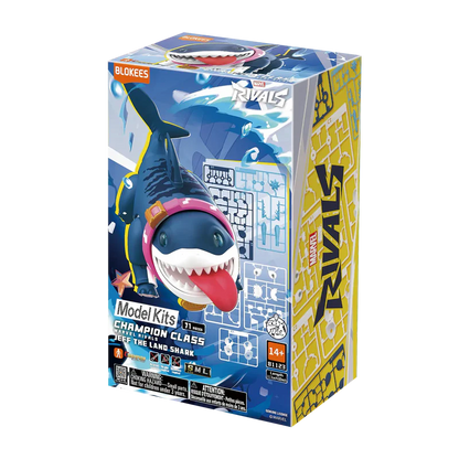 Marvel Blokees Jeff The Land Shark Champion Class "Marvel Rivals" | Blokees