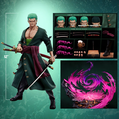 One Piece Roronoa Zoro (Deluxe Version) 1/6th Scale Figure "One Piece" | Jimei Palace x Cosmic Creations