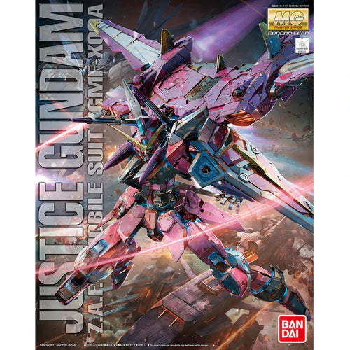 MG Justice Gundam "Mobile Suit Gundam Seed" - Bandai Hobby 1/100 Scale Master Grade Model Kit