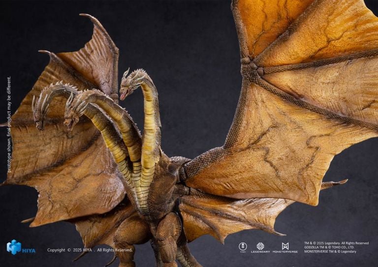 Hiya Toys King Ghidorah 2.0 PX Previews Exclusive "Godzilla: King of the Monsters" | Hiya Toys Exquisite Basic Series