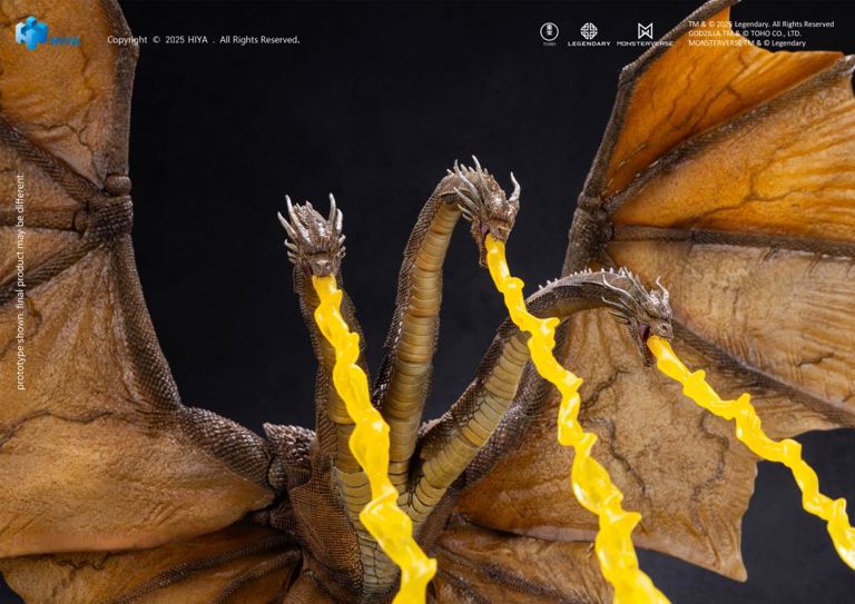 Hiya Toys King Ghidorah 2.0 PX Previews Exclusive "Godzilla: King of the Monsters" | Hiya Toys Exquisite Basic Series