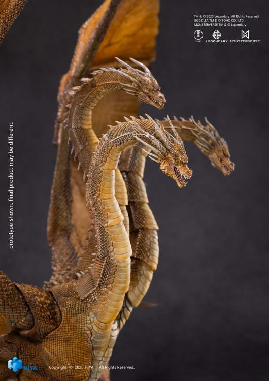 Hiya Toys King Ghidorah 2.0 PX Previews Exclusive "Godzilla: King of the Monsters" | Hiya Toys Exquisite Basic Series