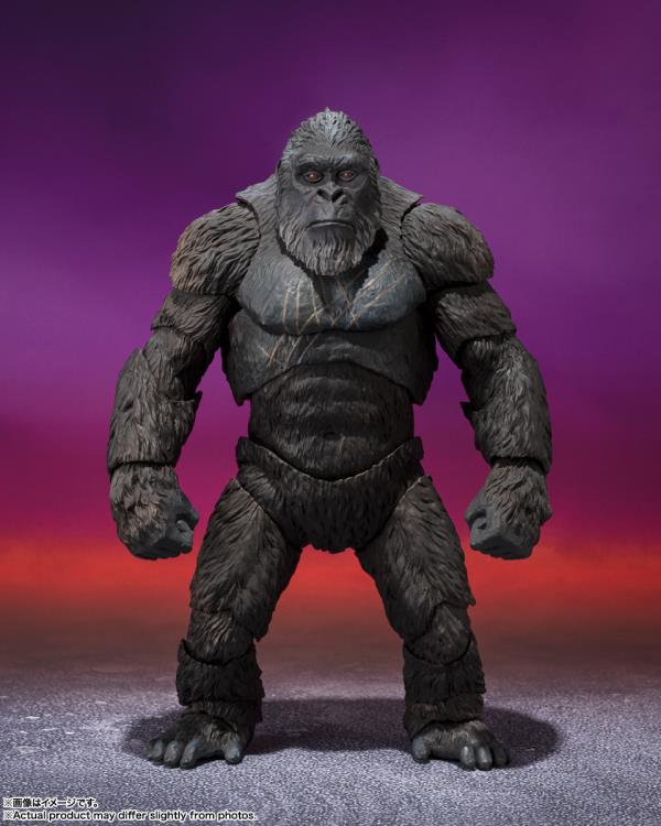 Godzilla x Kong: The New Empire S.H.MonsterArts Kong standing