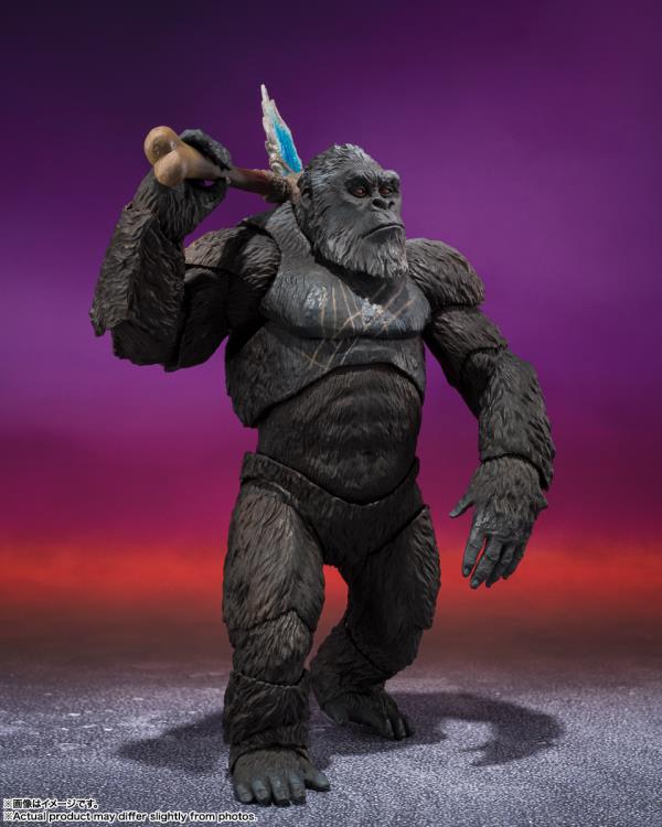Godzilla x Kong: The New Empire S.H.MonsterArts Kong close up