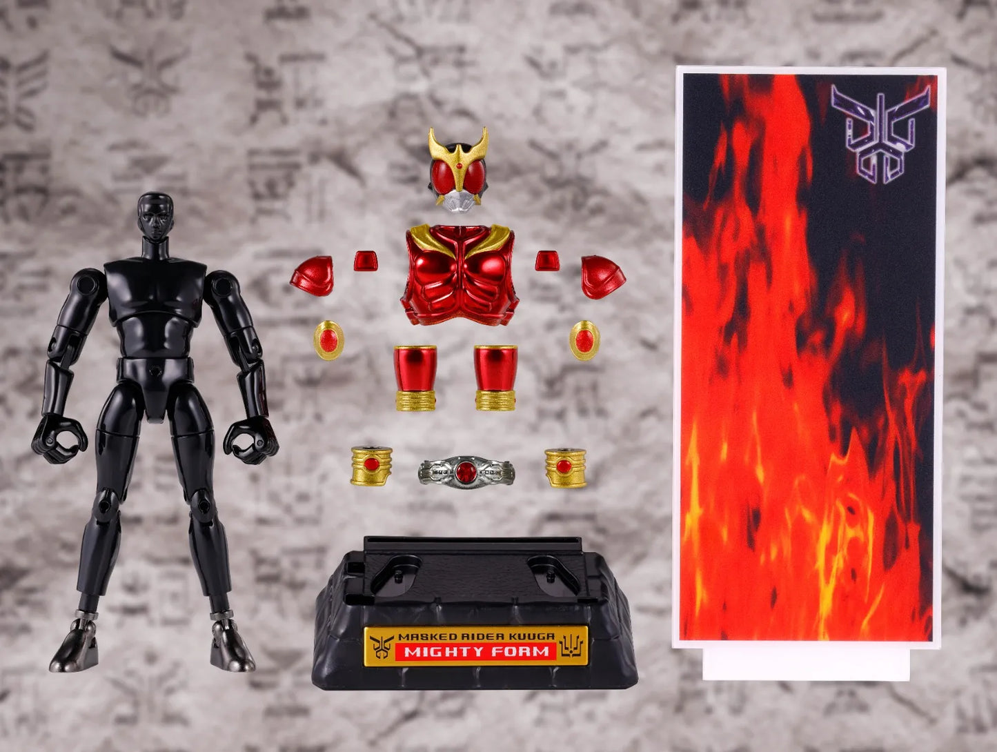 S.H.Figurats Masked Rider Kuuga Mighty Form "Masked Rider" -Shinkocchou Henshin- | Bandai Tamashii Nations