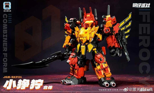Mini-Ferocy (Super Deformed Predaking) JGM-SKP01 - Collectible Robot Figure