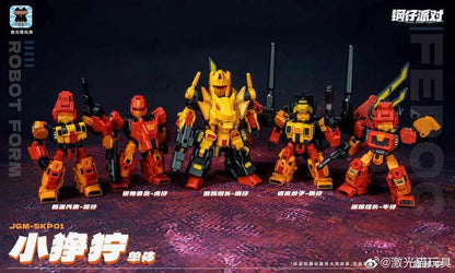 Mini-Ferocy (Super Deformed Predaking) JGM-SKP01 - Collectible Robot Figure