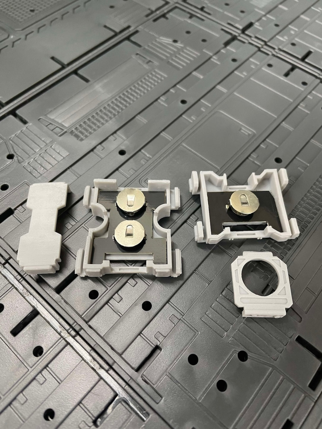 The "Great Base" LED module 2 piece set for DA-95 Diaclone 3rd party