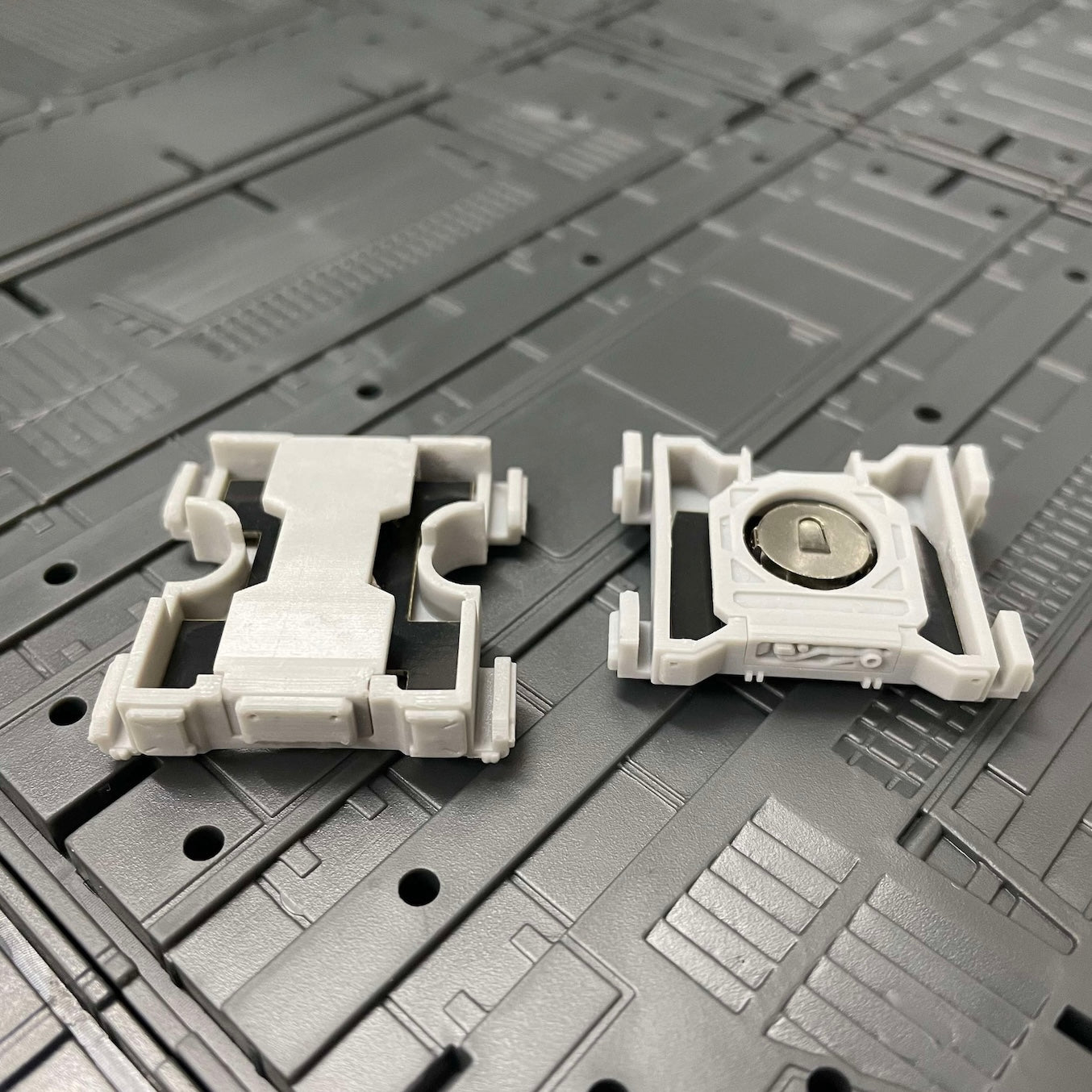 The "Great Base" LED module 2 piece set for DA-95 Diaclone 3rd party