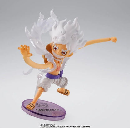 S.H.Figuarts mini X World Collectable Monkey D. Luffy Gear 5 Ver "One Piece" | Bandai Tamashii Nations