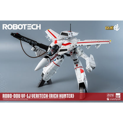 Robotech VF-1J Veritech Rick Hunter ROBO-DOU Action Figure Threezero Gerwalk mode