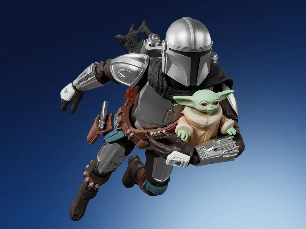Star Wars Blokees Din Djarin & Grogu Champion Class "The Mandalorian & Grogu" | Blokees