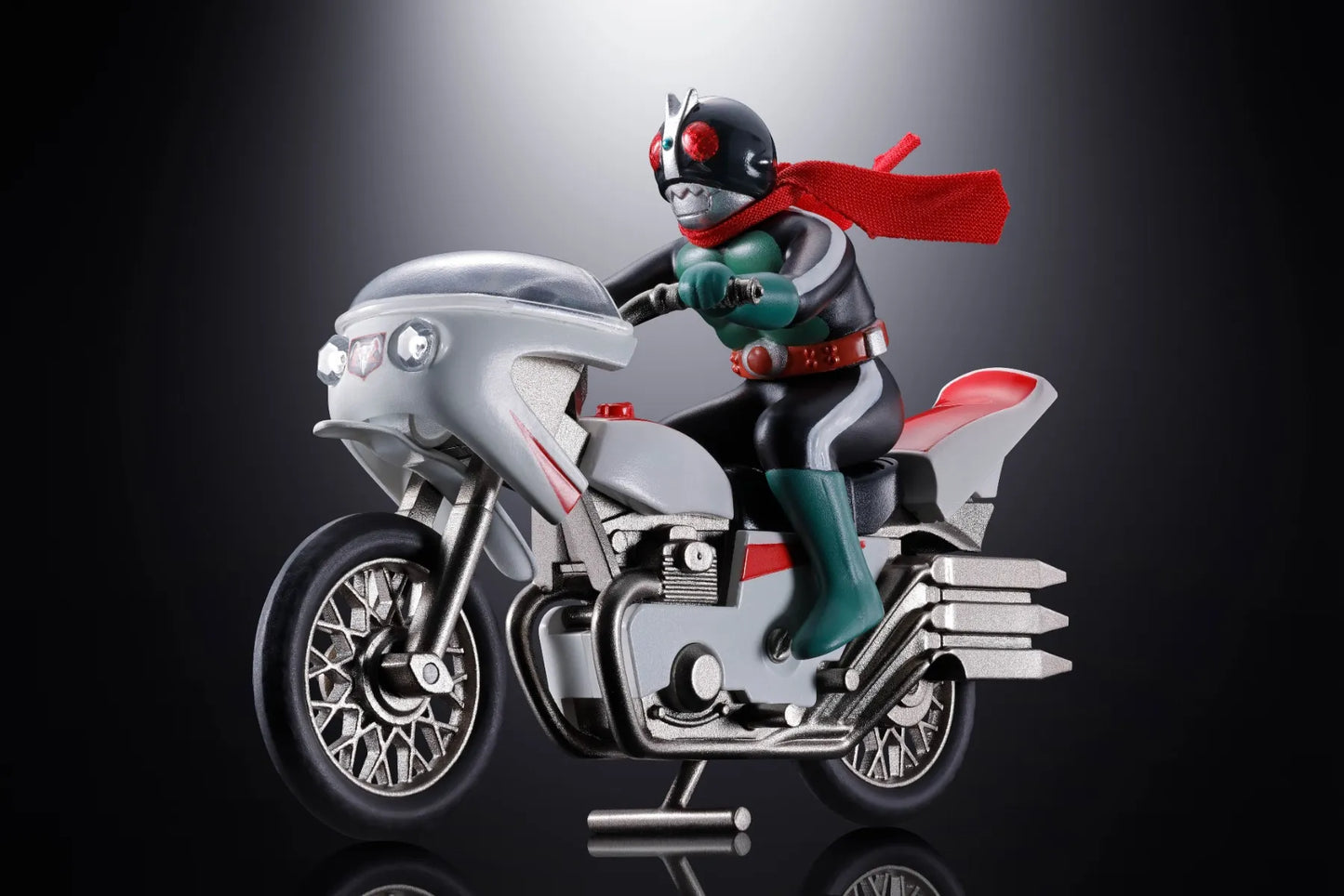 Chogokin Popinica Cyclone (Masked Rider 2) "Masked Rider" | Bandai Tamashii Nations