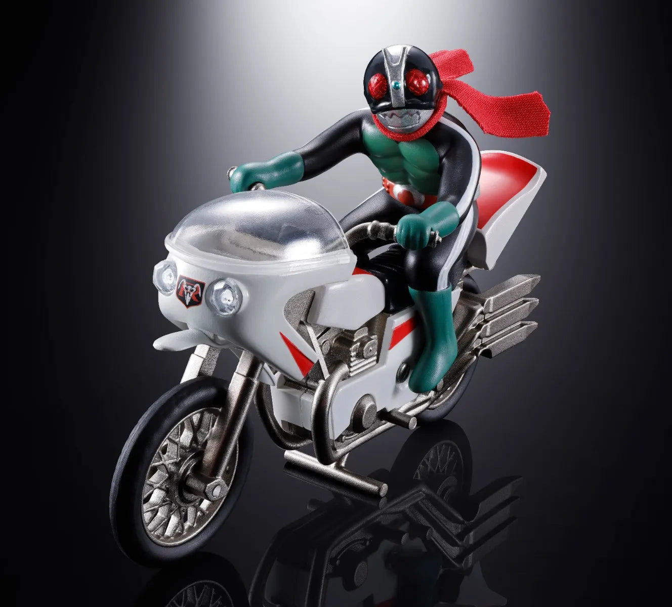 Chogokin Popinica Cyclone (Masked Rider 2) "Masked Rider" | Bandai Tamashii Nations