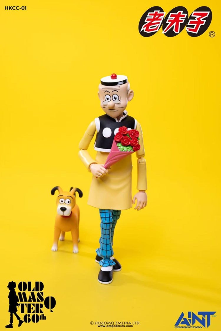 HKCC-01 1/12 Old Master Q 60th Anniversary Edition "Old Master Q" | AINT Production