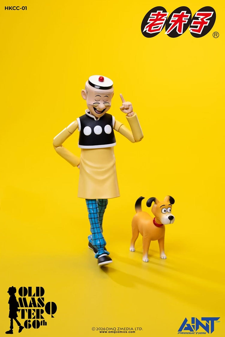 HKCC-01 1/12 Old Master Q 60th Anniversary Edition "Old Master Q" | AINT Production