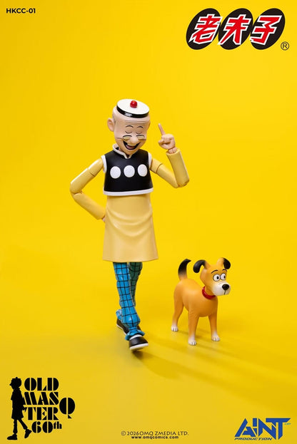 HKCC-01 1/12 Old Master Q 60th Anniversary Edition "Old Master Q" | AINT Production