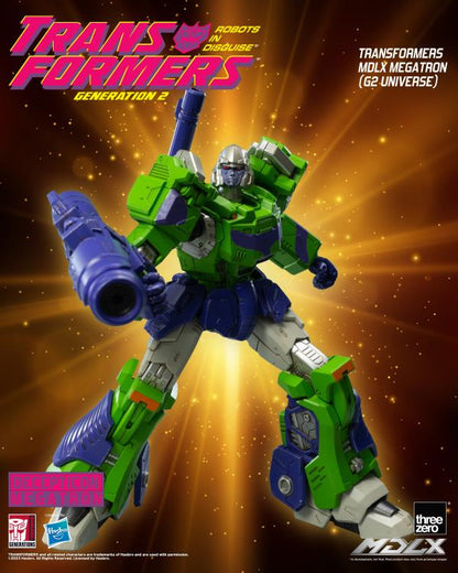 Megatron G2 Universe Asia Release - Threezero MDLX Articulated Action Figure Transformers