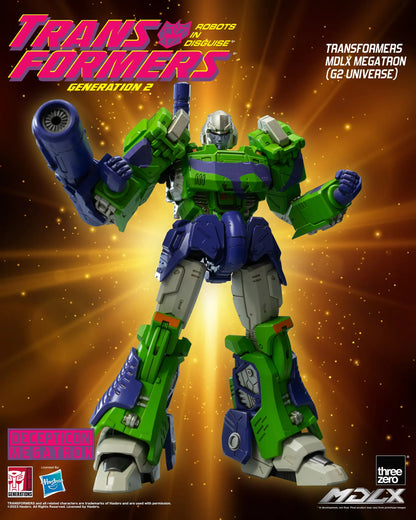 Megatron G2 Universe Asia Release - Threezero MDLX Articulated Action Figure Transformers
